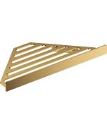 Etajera de colt Hansgrohe AddStoris, gold optic lustruit