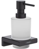 Dispenser sapun lichid Hansgrohe AddStoris, negru mat