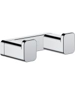 Cuier baie dublu Hansgrohe AddStoris, crom
