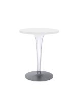 Masa Kartell TopTop design Philippe Starck & Eugeni Quitllet, diametru 60cm, alb
