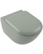 Vas wc suspendat Villeroy & Boch Antao Rimless TwistFlush, Ceramic Plus, 37x56cm, Morning Green