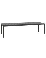 Masa exterior Nardi Rio 210 extensibila, max 280x100cm, baza aluminiu, antracit