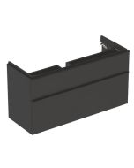 Dulap baza Geberit Smyle Square cu 2 sertare, 120cm, lava mat