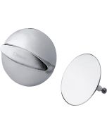 Set ornamente pentru sifon cu preaplin pentru cada Hansgrohe Flexaplus, crom
