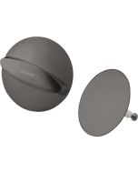 Set ornamente pentru sifon cu preaplin pentru cada Hansgrohe Flexaplus, negru periat