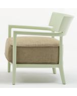 Fotoliu Kartell Cara Solid design Philippe Stark & Sergio Schito, verde/verde