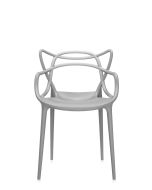 Set 2 scaune Kartell Masters design Philippe Starck & Eugeni Quitllet, gri