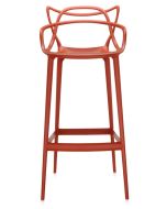 Scaun inalt Kartell Masters Stool design Philippe Starck & Eugeni Quitllet, 75cm, ruginiu