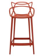 Scaun inalt Kartell Masters Stool design Philippe Starck & Eugeni Quitllet, 65cm, ruginiu
