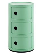 Comoda modulara Kartell Componibili Bio 3 design Anna Castelli Ferrieri, verde