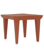 Masuta Kartell Bubble, design Philippe Starck,51.5x51.5cm, hx41.5cm, ocru
