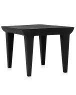 Masuta Kartell Bubble, design Philippe Starck,51.5x51.5cm, hx41.5cm, negru