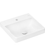 Lavoar Hansgrohe Xelu Q 50x48cm, fara preaplin, montare pe mobilier, SmartClean, alb