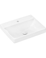 Lavoar Hansgrohe Xelu Q 60x48cm, fara preaplin, montare pe mobilier, SmartClean, alb