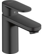 Baterie lavoar Hansgrohe Vernis Blend 100, ventil pop-up, negru mat