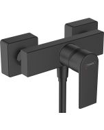 Baterie dus Hansgrohe Vernis Shape, negru mat