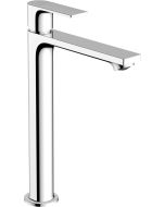 Baterie lavoar Hansgrohe Rebris E 240 CoolStart EcoSmart+, ventil pop-up, pentru lavoar tip bol, crom