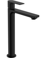 Baterie lavoar Hansgrohe Rebris E 240 CoolStart EcoSmart+, ventil pop-up, pentru lavoar tip bol, negru mat