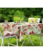 Fata de masa Sander Garden Bistro Alvor 135x170cm, acoperire acrylica, 01 Red