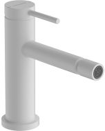 Baterie bideu Hansgrohe Tecturis S, ventil pop-up inclus, alb mat