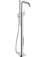 Baterie cada cu montaj pe pardoseala Hansgrohe Tecturis S, necesita corp ingropat, crom