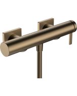 Baterie dus Hansgrohe Tecturis E, bronz periat