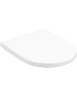 Capac wc Villeroy & Boch Subway 3.0 cu inchidere lenta si QuickRelease, alb mat