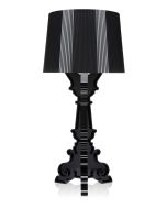 Veioza Kartell Bourgie design Ferruccio Laviani, E14 max 3x28W, d37cm, negru