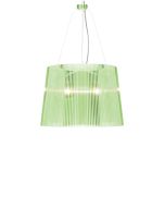 Suspensie Kartell Ge' design Ferruccio Laviani, E27 max 70W, h37cm, verde transparent