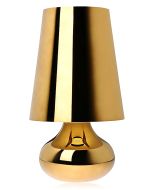 Veioza Kartell Cindy design Ferruccio Laviani, d23.6cm, h42cm, auriu inchis