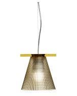 Suspensie Kartell Light Air design Eugeni Quitllet, d14cm, ambra