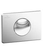 Clapeta cu dubla actionare Villeroy & Boch ViConnect 100S, Crom Lucios