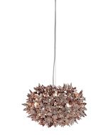 Suspensie Kartell Bloom design Ferruccio Laviani, G9 max 3x33W, d28cm, bronz metalizat