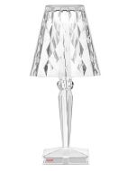 Veioza Kartell Big Battery design Ferruccio Laviani, LED 3W, h37.3cm, transparent