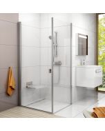 Perete lateral Ravak Concept Chrome CPS-80, 80cm, crom lucios
