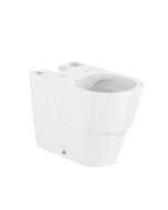 Vas wc Roca Tura Rimless back-to-wall, pentru rezervor asezat, 62.5x37.5cm, alb