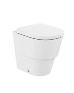 Vas wc Roca Tura Rimless back-to-wall, 50x36cm, alb mat
