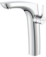 Baterie lavoar Roca Insignia Cold Start pentru lavoare tip bol, ventil click-clack, crom