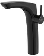 Baterie lavoar Roca Insignia Cold Start pentru lavoare tip bol, fara ventil, titanium black