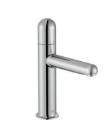 Baterie lavoar Roca NU S, Cold Start, fara ventil, maneta dome, Crom