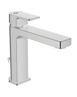 Baterie lavoar Ideal Standard Edge Grande, ventil metalic pop-up, corp subtire