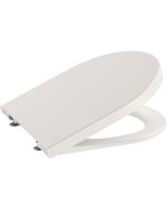 Capac wc Roca Inspira Round Compact cu inchidere lenta si QuickRelease, bej