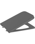 Capac wc Roca Inspira Square cu inchidere lenta, onyx