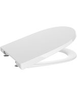 Capac WC Roca Ona Compact Supralit cu inchidere lenta, alb