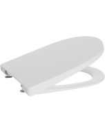 Capac WC Roca Ona Compact Supralit cu inchidere lenta, alb mat