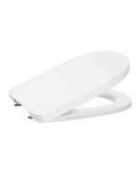 Capac wc Roca Tura cu inchidere lenta si Quick Release, alb