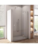 Usa de dus batanta cu segment fix Ronal (SanSwiss) Annea AN13 120cm dreapta, sticla securizata 6mm