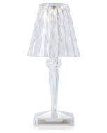 Veioza Kartell Battery design Ferruccio Laviani, LED 0.8W, h22cm, transparent