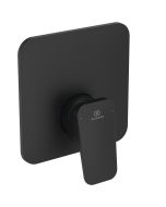 Baterie dus Ideal Standard Ceraplan, montaj incastrat, corp ingropat inclus, Silk Black