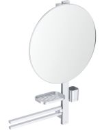 Set accesorii baie Ideal Standard Alu+ L, 80cm, argintiu